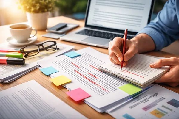 Professional copywriting notes