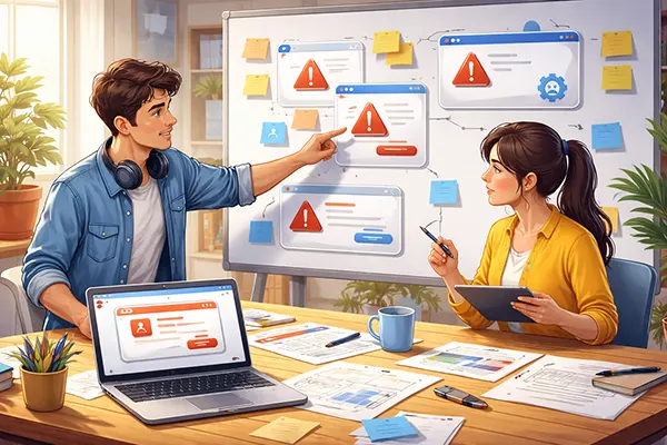 Form validation error