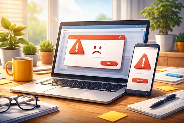Form validation error