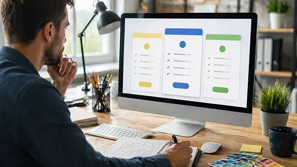 transparent pricing layout